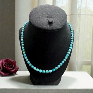 JAY KING Sleeping Beauty Turquoise Beaded Necklace with 925 Sterling Silver